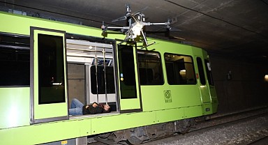 Metroda uluslararası tatbikat nefes kesti