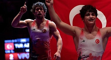 Milli Güreşçilerden altın madalya!