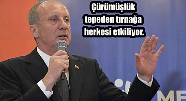 Muharrem İnce'den CHP'ye sert sözler!