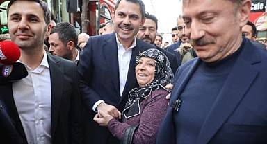 Murat Kurum'un esnaf ziyaretinde gergin anlar!