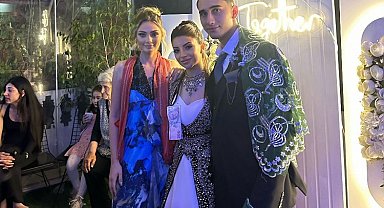 Nevide Çiçek'ten 'kurdele' şov