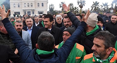 Osmangazi Belediyesi'nde emekçinin yüzü gülüyor