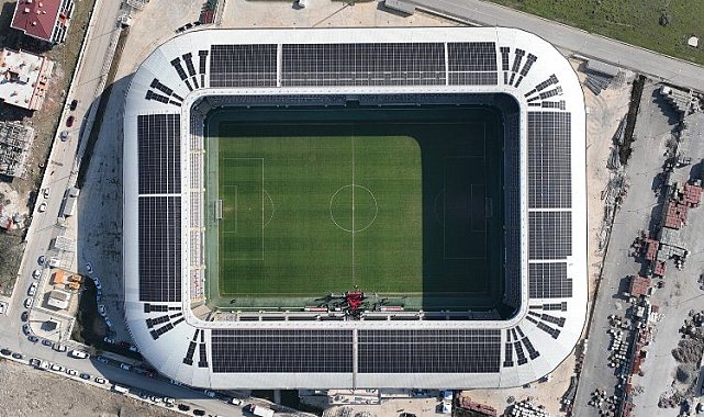 Stadyum artık enerji üretecek