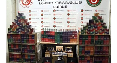 922 milyon lira değerinde kaçakçılık faaliyeti önlendi