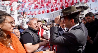 Adalar'da İmamoğlu, Gül ve Akpolat coşkusu