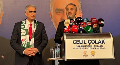 AK Parti Nilüfer Belediye Başkan adayı Celil Çolak Projelerini açıkladı