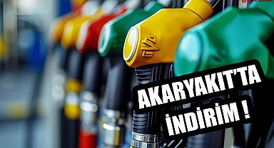 Akaryakıtta İndirim!
