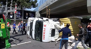 Bakırköy'de tır kazası 4 kişinin canını aldı!