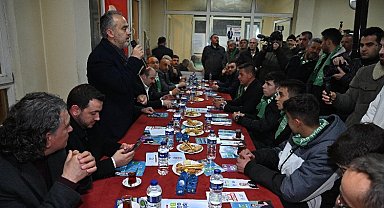 Başkan Aktaş'a Soğanlı'da yoğun ilgi