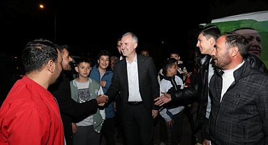Başkan Alper Taban Teravih Programları'nda vatandaşla buluşuyor