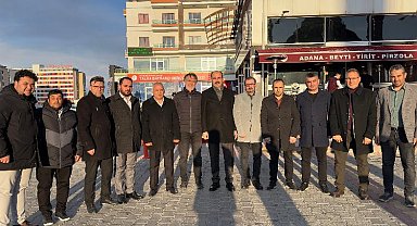 Başkan Altay gençlerle ve esnafla bir araya geldi