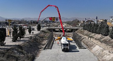 Başkan Altay Keçili Kanalı Islah Çalışması'nın temelini attı