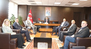 BEKSİAD’DAN Yıldırım Kaymakamı Metin Esen'e ziyaret