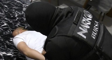 Bursa'da 1000 polisle yapılan uyuşturucu operasyonu !