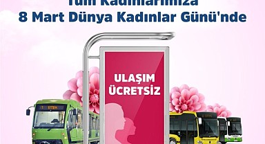 Bursa'da Kadınlara ulaşım ücretsiz