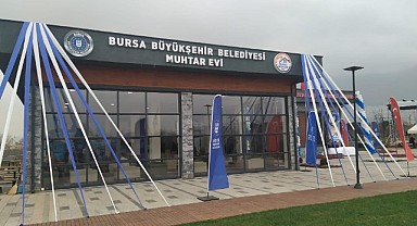 Bursa’da muhtarlara modern tesis