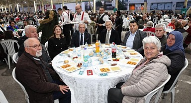 Bursa Nilüfer’de ilk iftar sofrası İhsaniye’de kuruldu