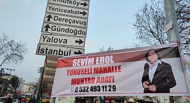 Bursa Osmangazi Yunuseli Mahallesi'nin ilk kadın muhtarı olmaya aday: SEVİM EROL