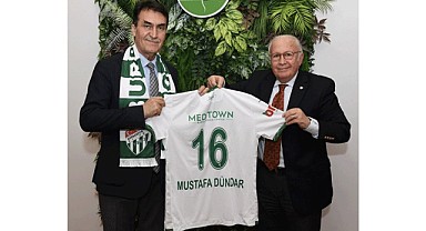 Bursaspor Osmangazi Belediye Başkanı Dündar'ı ziyaret etti