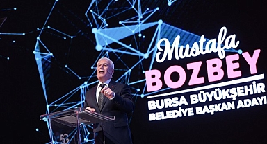 CHP Bursa Büyükşehir Belediye Başkan Adayı Mustafa Bozbey projelerini tanıttı!