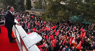 CHP Genel Başkanı Özel: Bursa'nın yüzünü güldürecek olan biziz!