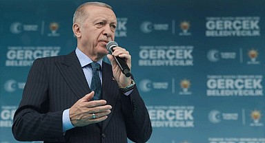 Cumhurbaşkanı Erdoğan'ın Bursa mitingine 90 bin kişi katıldı