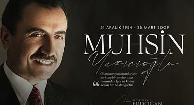 Cumhurbaşkanı Erdoğan'dan Yazıcıoğlu'na anma