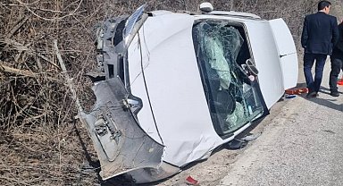 Düzce İl Sağlık Müdürü trafik kazası geçirdi