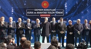 Erdoğan: Bugün 30 bin 723 vatandaşımızı daha evlerine kavuşturuyoruz