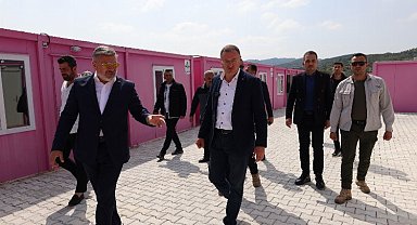Hatay'da tamamlanan konteynerler hizmete açıldı