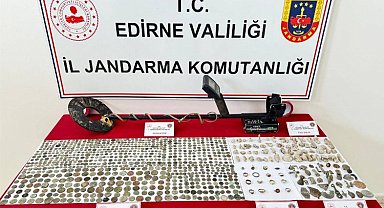 İpsala'da 1085 tarihi eser ele geçirildi