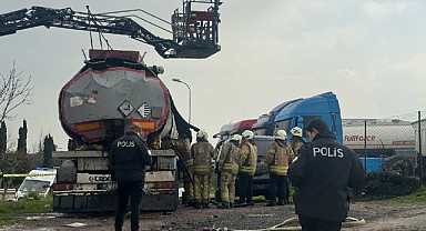 İstanbul'da akaryakıt tankerinde patlama: 1 ölü
