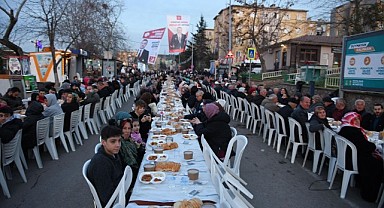 Kestel Belediyesi’nden 6 bin kişilik sokak iftarı