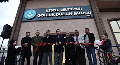 Kestel Belediyesi’nden Gölcük ve Ümitalan’a Düğün Salonu