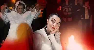 Kızının gelinliğine benzin döküp yaktı!