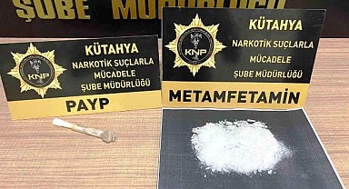 Kütahya'da yolcu otobüsünde uyuşturucu !