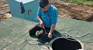 Manisa Sarıgöl'de yeni kuyu faaliyette