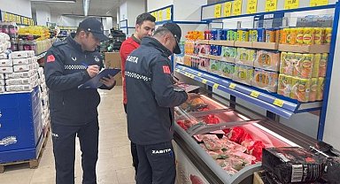 Melikgazi'de ramazan ayı öncesi fiyat ve etiket denetimi