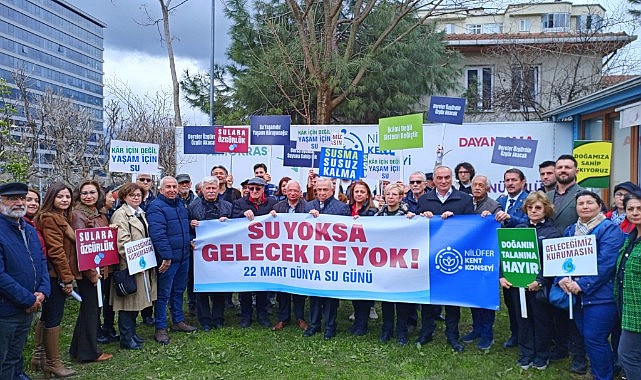 Nilüfer Kent Konseyi'nden 'Dünya Su Günü' açıklaması