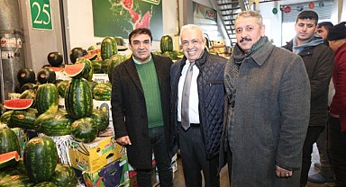 Şadi Özdemir Kent Hali’ni ziyaret etti