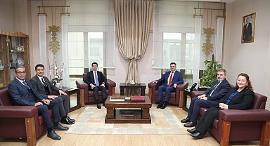 Sanayi ve Teknoloji Bakanlığı yöneticileri Bursateknopark'ta