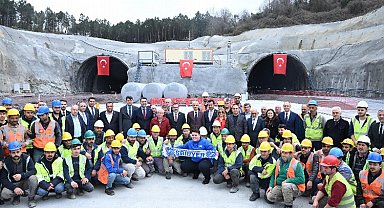 Sarıyer-Kilyos Tüneli'nde hedef 2026