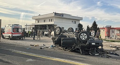 Şırnak'ta Cumhurbaşkanı ekibi kaza yaptı: