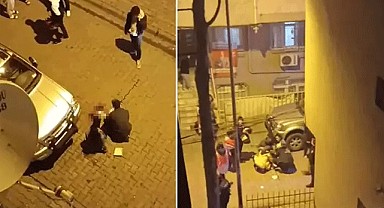 Sokak ortasında saldırıya uğradı!
