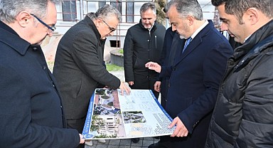 Tarihi yapıda hummalı çalışma