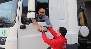 Tır şoförleri iftar saatini Ordu'ya göre ayarlıyor