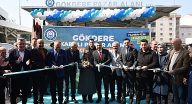 Yıldırım Gökdere Çarşısı yeni yüzüyle hizmete girdi