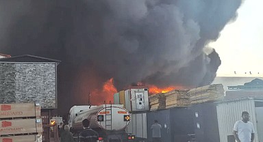 Ankara'da Hurdacılar Sitesi'nde yangın çıktı