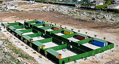 Antalya Muratpaşa'da sokak köpeklerinin özel yaşam alanı
