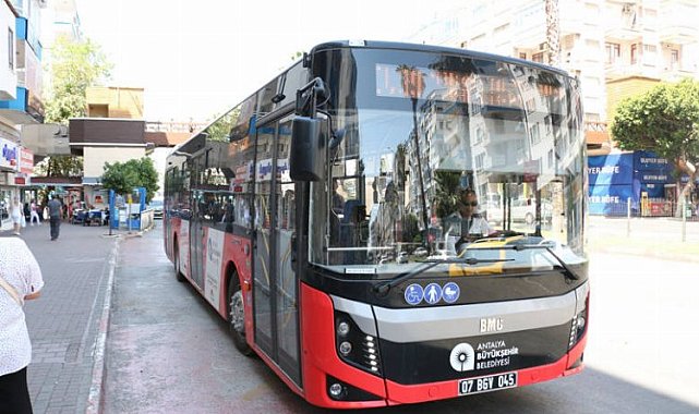 Antalya'da ulaşım bayramda ücretsiz